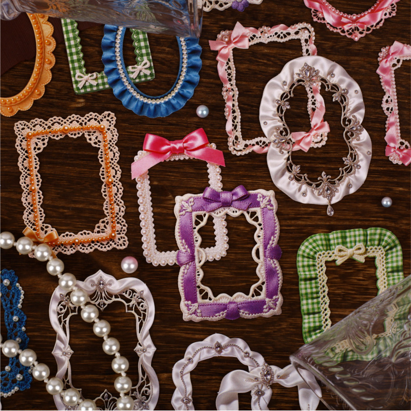 Papercraft Supply Ribbon - 8 أوراق من ملصقات البطاقات الصلبة