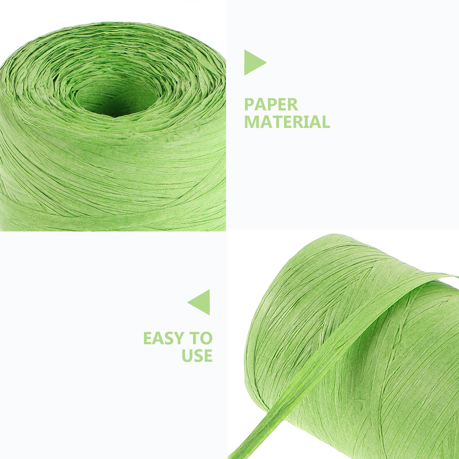 شريط ورق رافيا ملون مسطح لتغلي - مراجعة Papercraft Supply Ribbon وسعره