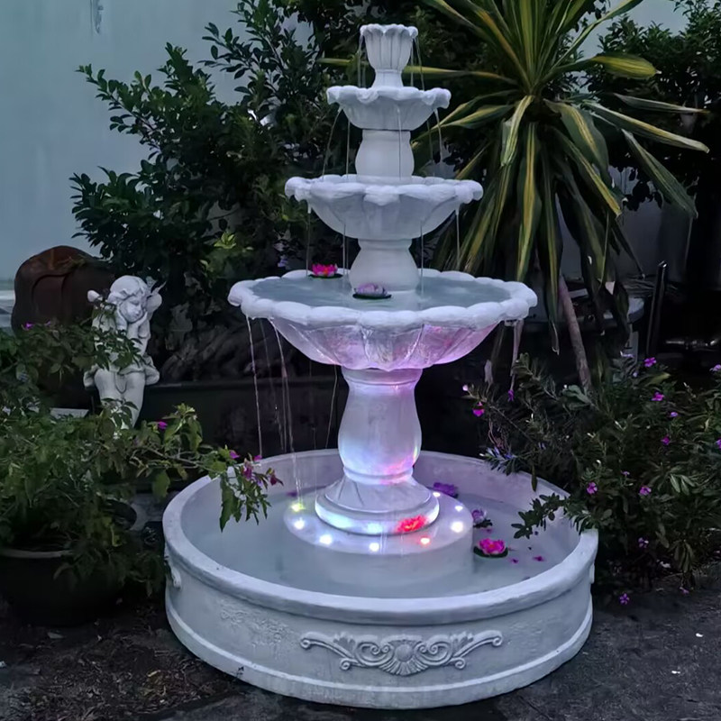 نافورة زفاف على الطراز الأوروب - مراجعة Wedding Fountain وسعره