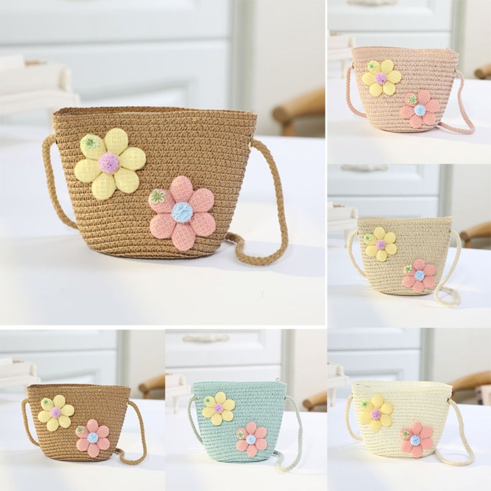 حقيبة يد نسائية منسوجة يدويًا  - مراجعة Flower Girl Basket وسعره