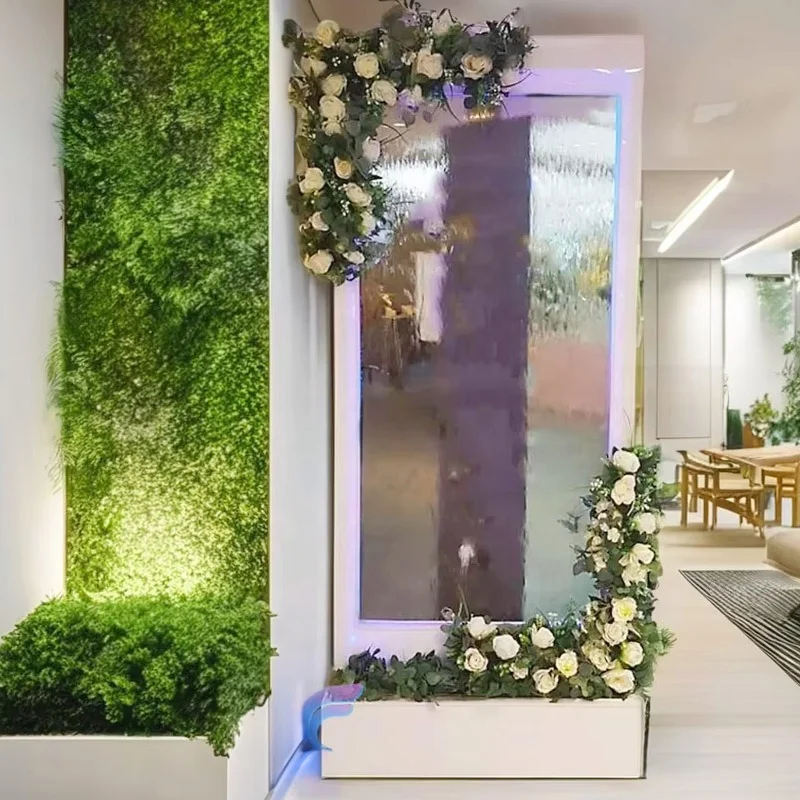لافتة ترحيب زجاجية مخصصة للزفا - مراجعة Wedding Fountain وسعره