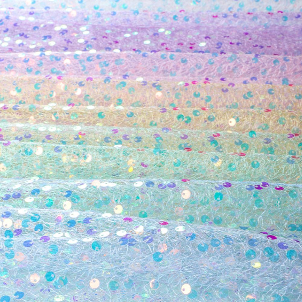 مفرش طاولة لامع بألوان قوس قزح - مراجعة Table Runner Sequin وسعره
