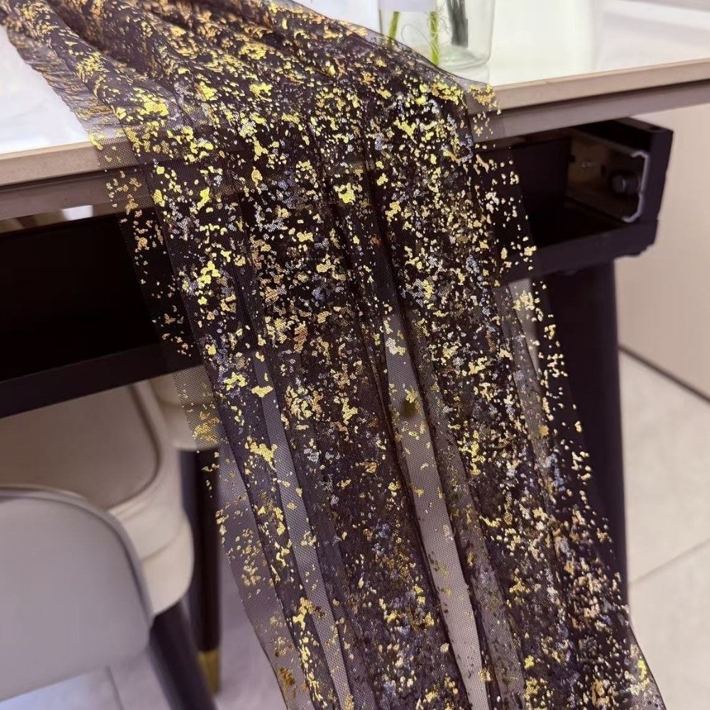 مفرش طاولة فاخر بنمط أوروبي مز - مراجعة Table Runner Sequin وسعره