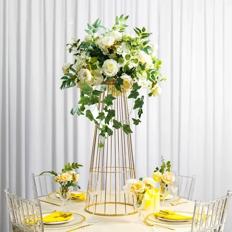 5/10 قطع من المزهريات المعدنية - مراجعة Wedding Decor Supply Store وسعره