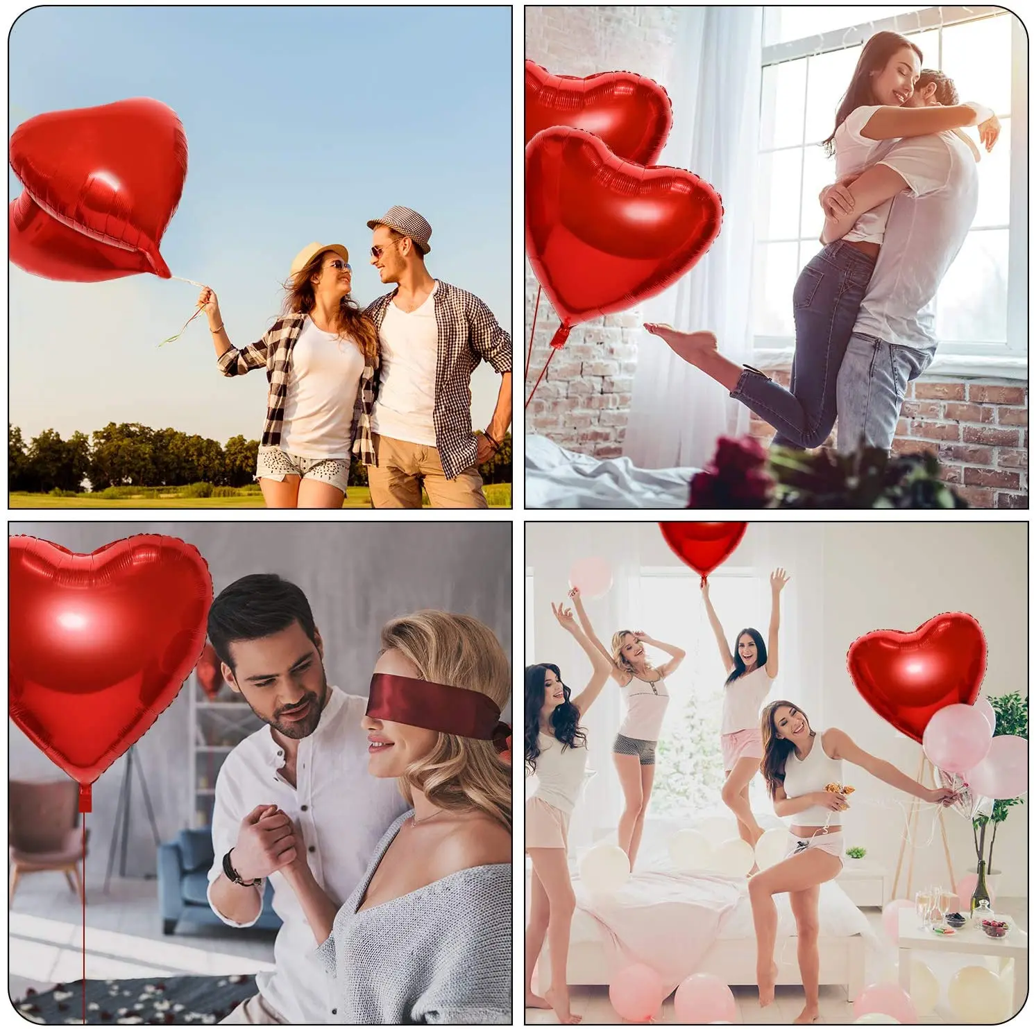 1/2 قطعة 36 بوصة بالون على شكل - مراجعة Wedding Qq وسعره